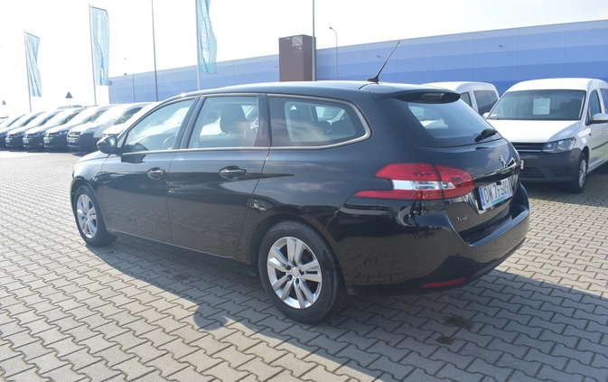 Peugeot 308 cena 47400 przebieg: 161838, rok produkcji 2019 z Pełczyce małe 529